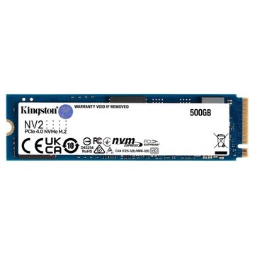 Kingston 500G Nv2 M.2 2280 Pcie 4.0 Nvme Ssd