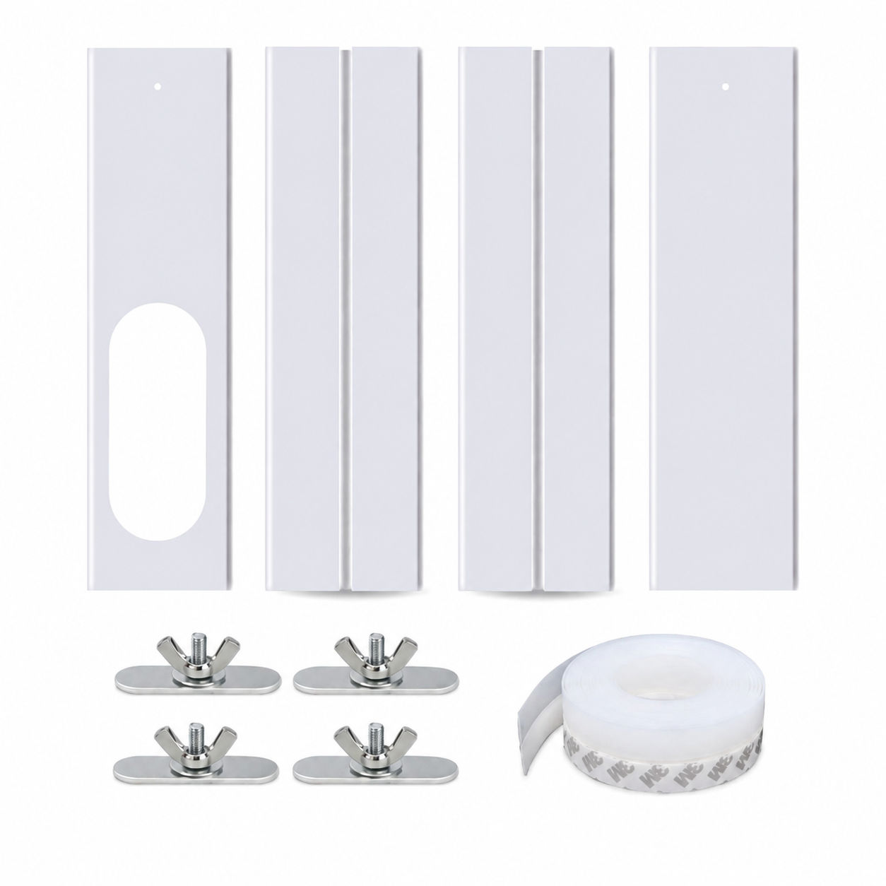 GMC - Portable air conditioner sliding door kit compatible with GMC Portable Aircons (15cm Hose)