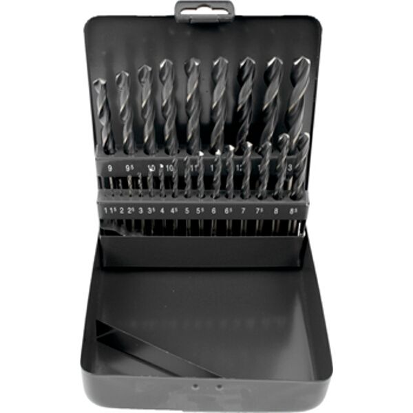 Alpen Sprint Master 25 Pcs Set Km25 1 - 13 X 0.5Mm Metal Case