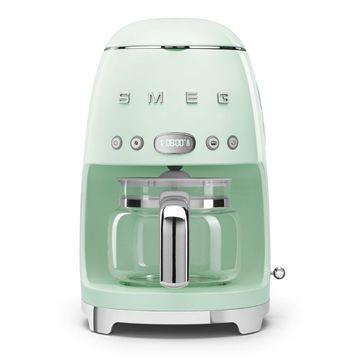 SMEG DRIP COFFEE MACHINE Pastel Green Programmable Filter Coffee & Retro Design
