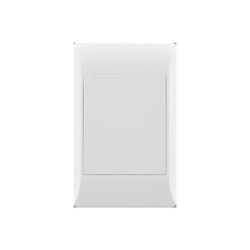 Socket E/Mate 2 X4 Blank Plate White