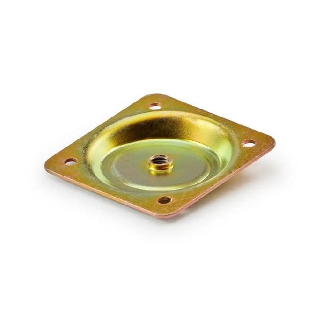 Leg Plate, Splayed, M8, 65mm x 65mm (4 Pack) BY WOODLY