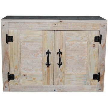 Paul30S, Rustic Kitchen or Bathroom Cupboard, made from Wood