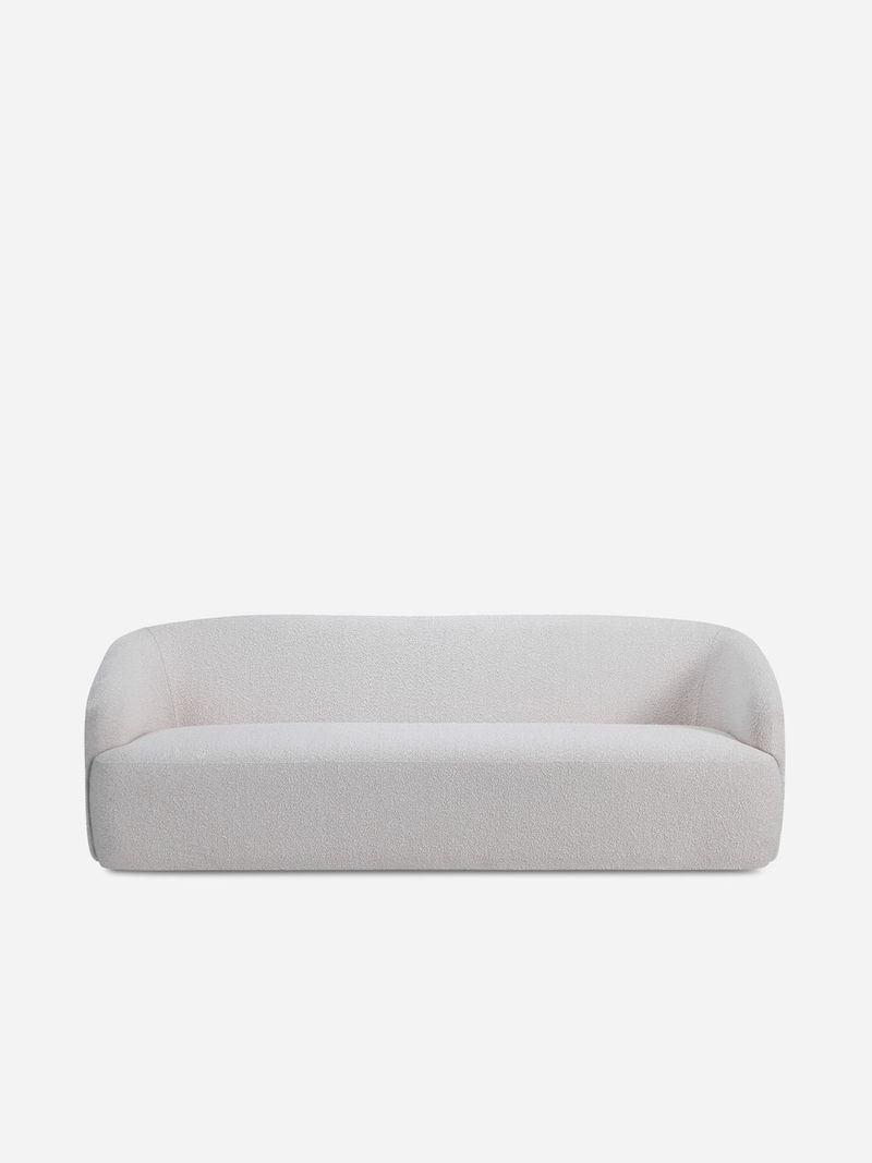 4 seater Palesa couch - white