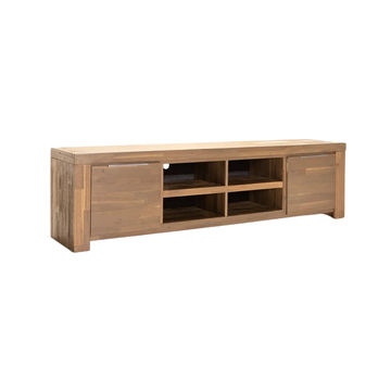Vividitto - Pokey 210cm TV Unit - Light Oak