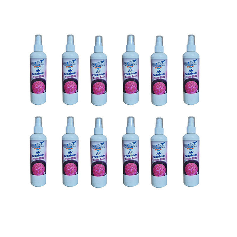 SUPA CLEAN Air Freshener Fruity Rose 250ml ( 12 Pack )