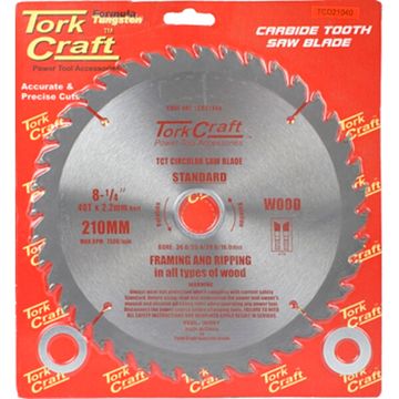 Blade Tct 210 X 40T 30/1/20/16 General Purpose Combination