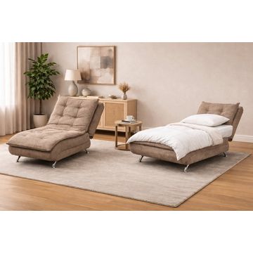 ASHER- Sofa Sleeper Loveseat Brown