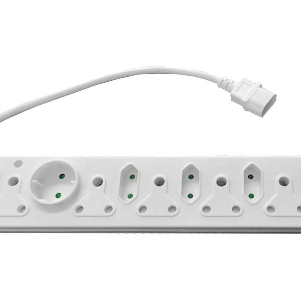 Locally Sourced Multi Plug 5X16A 5X5A 0.5M Iec Cord
