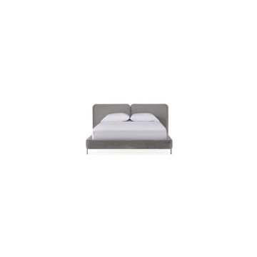 Asande Headboard King Grey