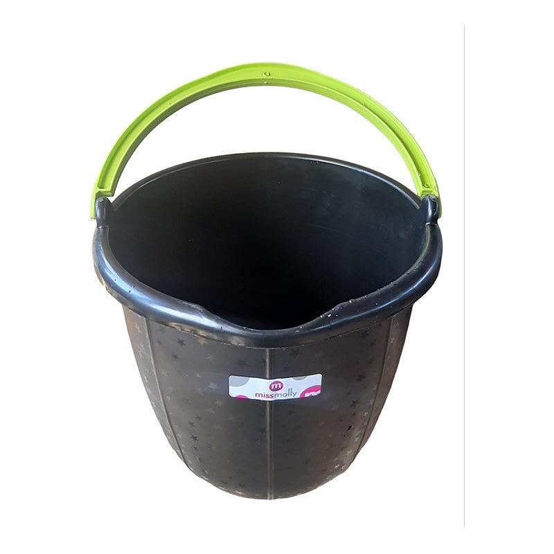 MISS MOLLY Bucket Plastic C/W Handle Domestic 17 Litres