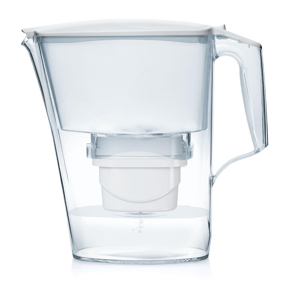 Aqua Optima Water Jug With 30 Day Filter Plastic White 2.5L 