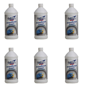 SUPA CLEAN Ammoniated Cream with Micro Scrubs 1 Litre ( 6 Pack )