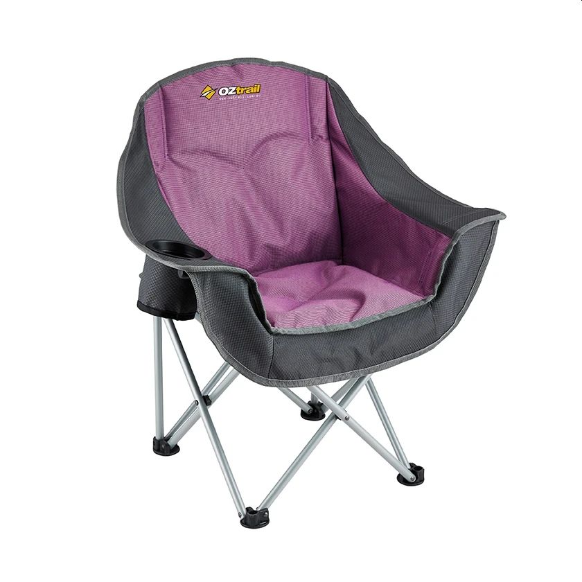 OZtrail Junior Moon Chair Purple 80kg