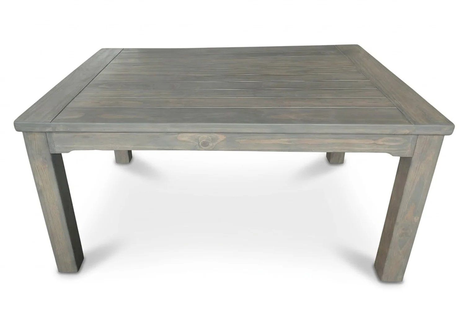 Aged Pine Patio Dining Table 6-Seater (Undercover Only)