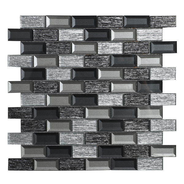 Mosaic Tile - Glass Galaxy Brick 300x300 (per sheet)