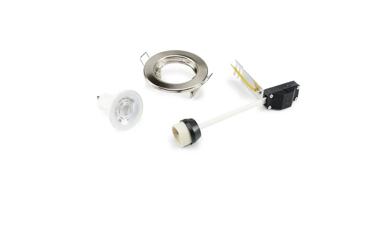 Downlight Kit, 5w LED, Silver BY WOODLY