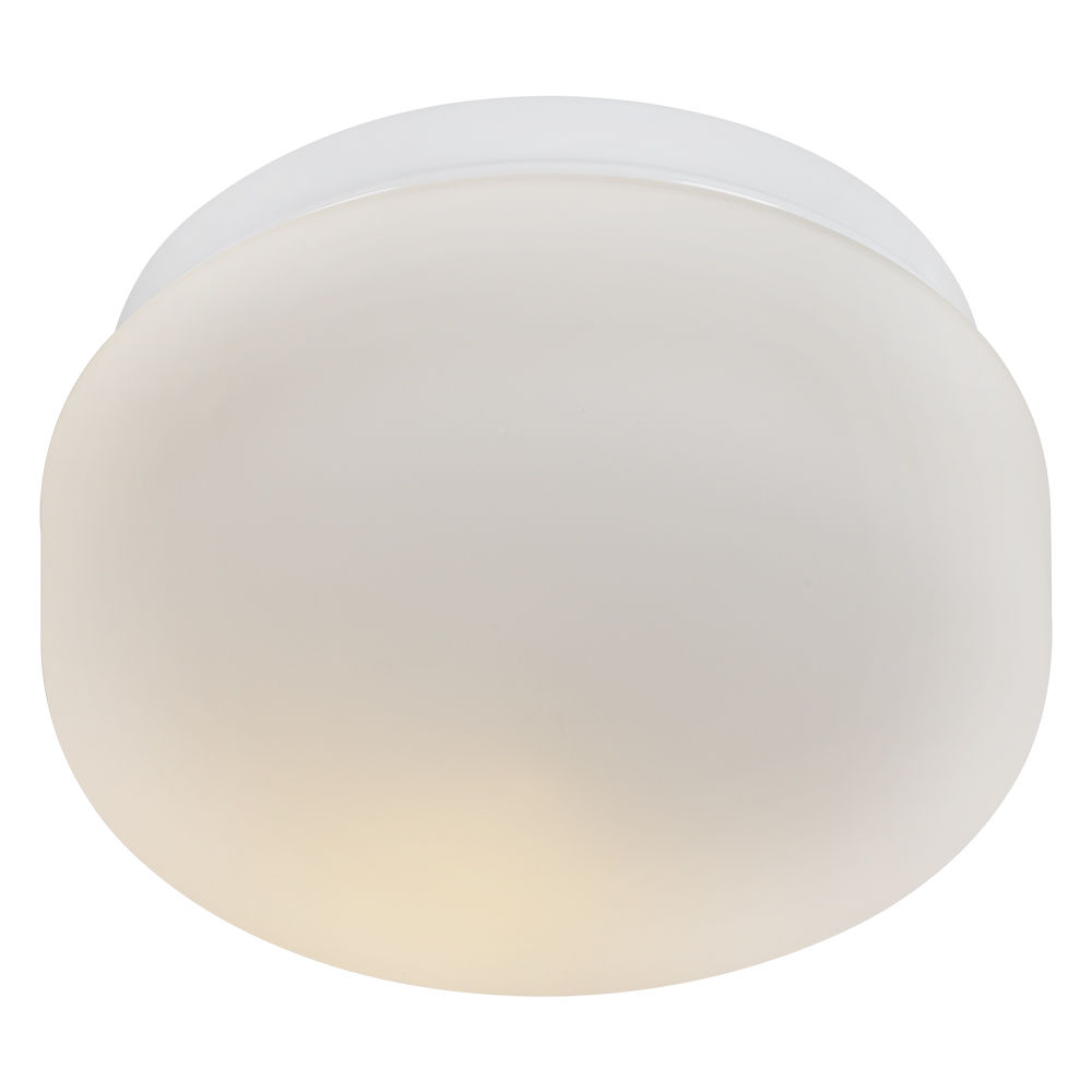 Cheese Round Ceiling Light 200Mm White - 3 Pack