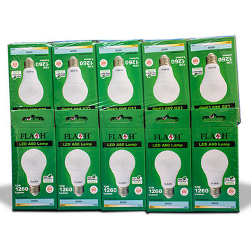 FLASH LED High Efficiency All Purpose Light Bulb 12W A60 Lamp E27 (10 pack)