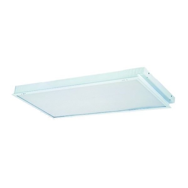 Recessed Prismatic Light Fitting For LED 1200x600mm