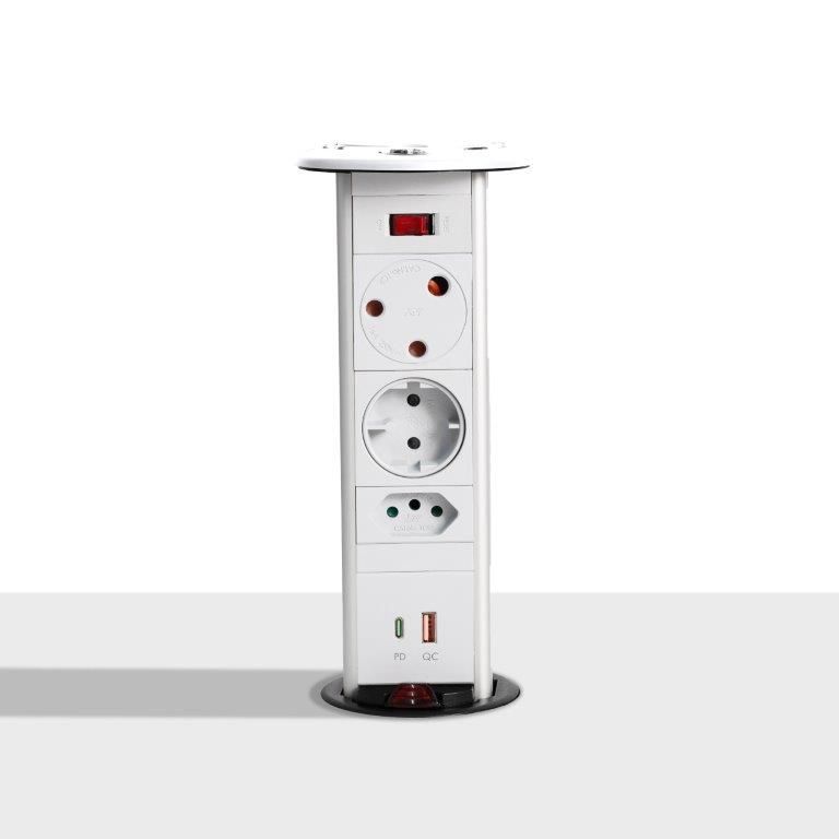Multiplug Powerdock MK430 White