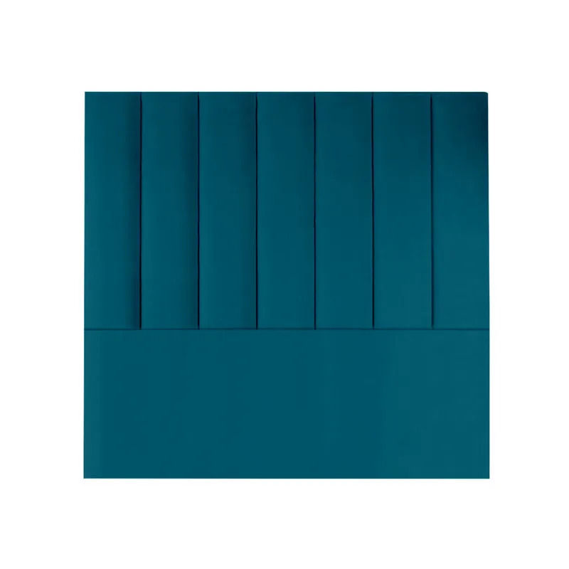 Maya Velvet Panel Headboard -King - Teal