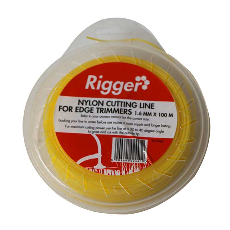 RIGGER Nylon Trimmer Line 1.6mm x 100M Donut