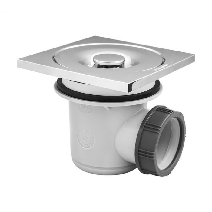 Wirquin - Shower Trap Tourbillion Square 60mm - 2 Pack