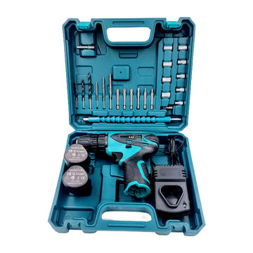 Cordless Rechargeable Lithium-Ion Drill and Screwdriver Set 18V