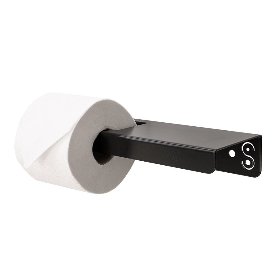 MadeScale Lux toilet roll holder Matte Black. LEROY MERLIN South Africa