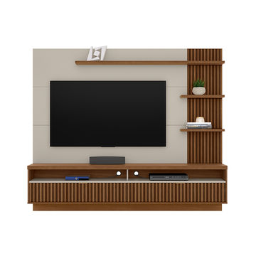 Venice Tv Stand Off White And Brown