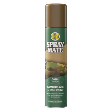 SPRAYMATE CAMOUFLAGE MUD BROWN SATIN 250ml