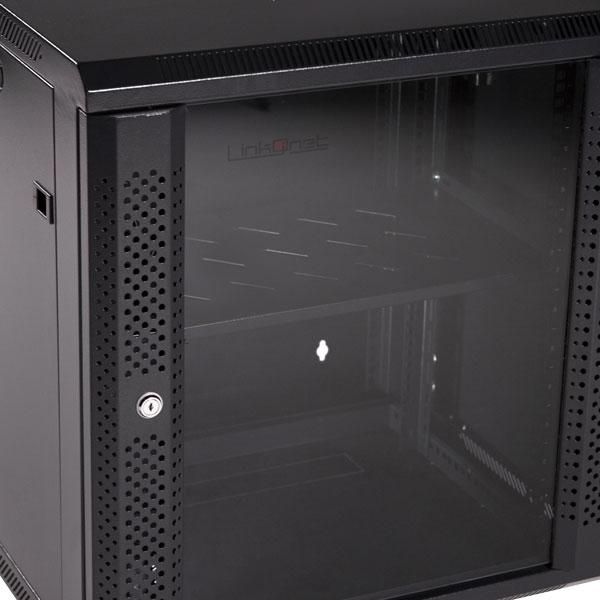 Linkqnet 12U Wall Box - Single Section - Flat Packed