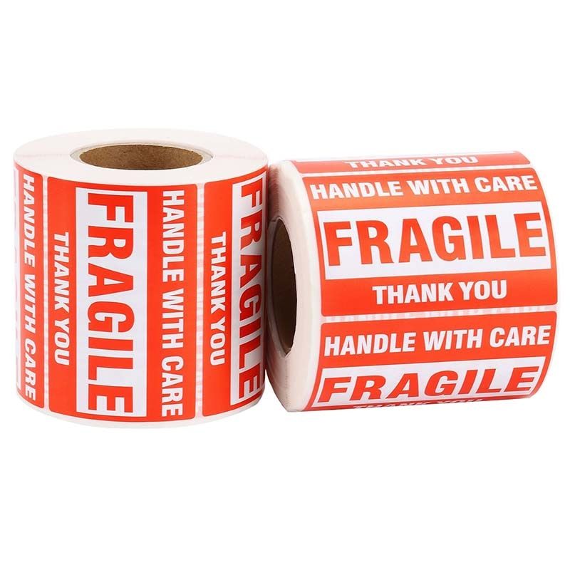 Fragile Stickers - 1000 pcs