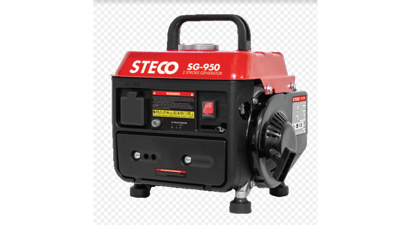 STECO Generator 950W 2-Stroke Brushless Motor Air-Cooled