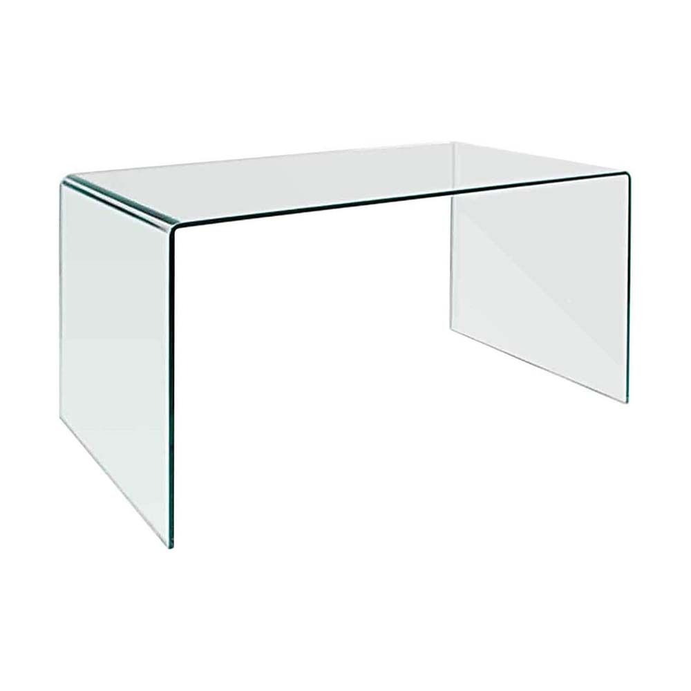 Translucent Elegance: Sustainable 12mm Tempered Glass Table