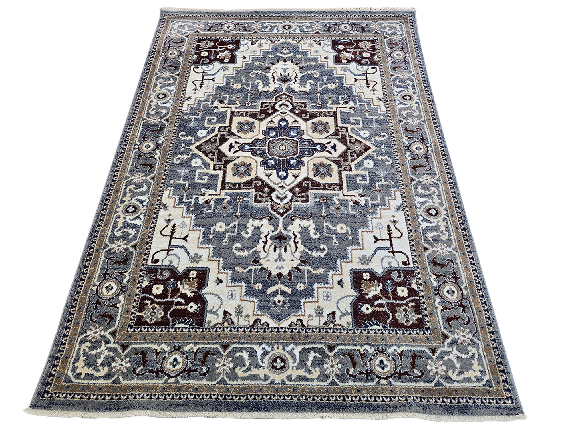 Carpetly - Grey Turkish Zigler carpet 230x160cm