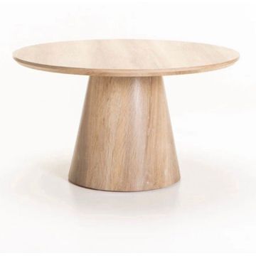 DecorMama Elowen Coffee Table &ndash; Wood Finish