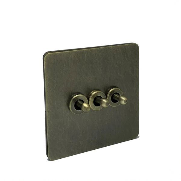 Bastille Brushed Brass - 3 Lever