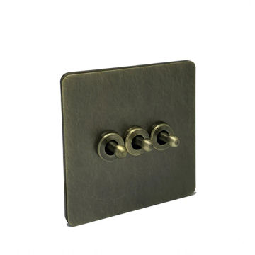 Bastille Brushed Brass - 3 Lever