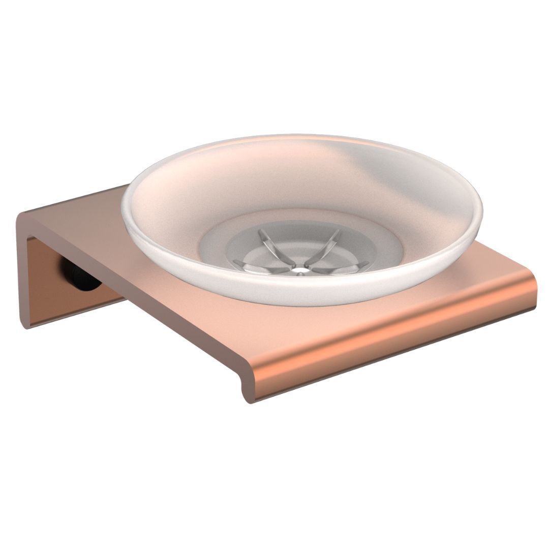 AURA ROSE GOLD - SOAP DISH