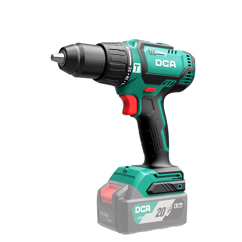 DCA 20V 13mm Brushless Hammer Drill Tool Only ADJZ05-13Z