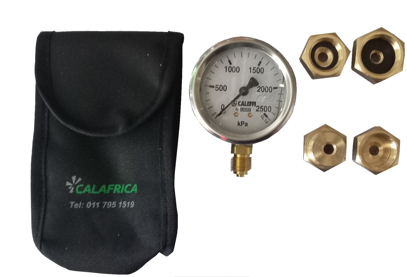 Plumbers test kit with ½