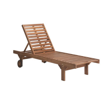 Vividitto - Solaris Teak Sun lounger