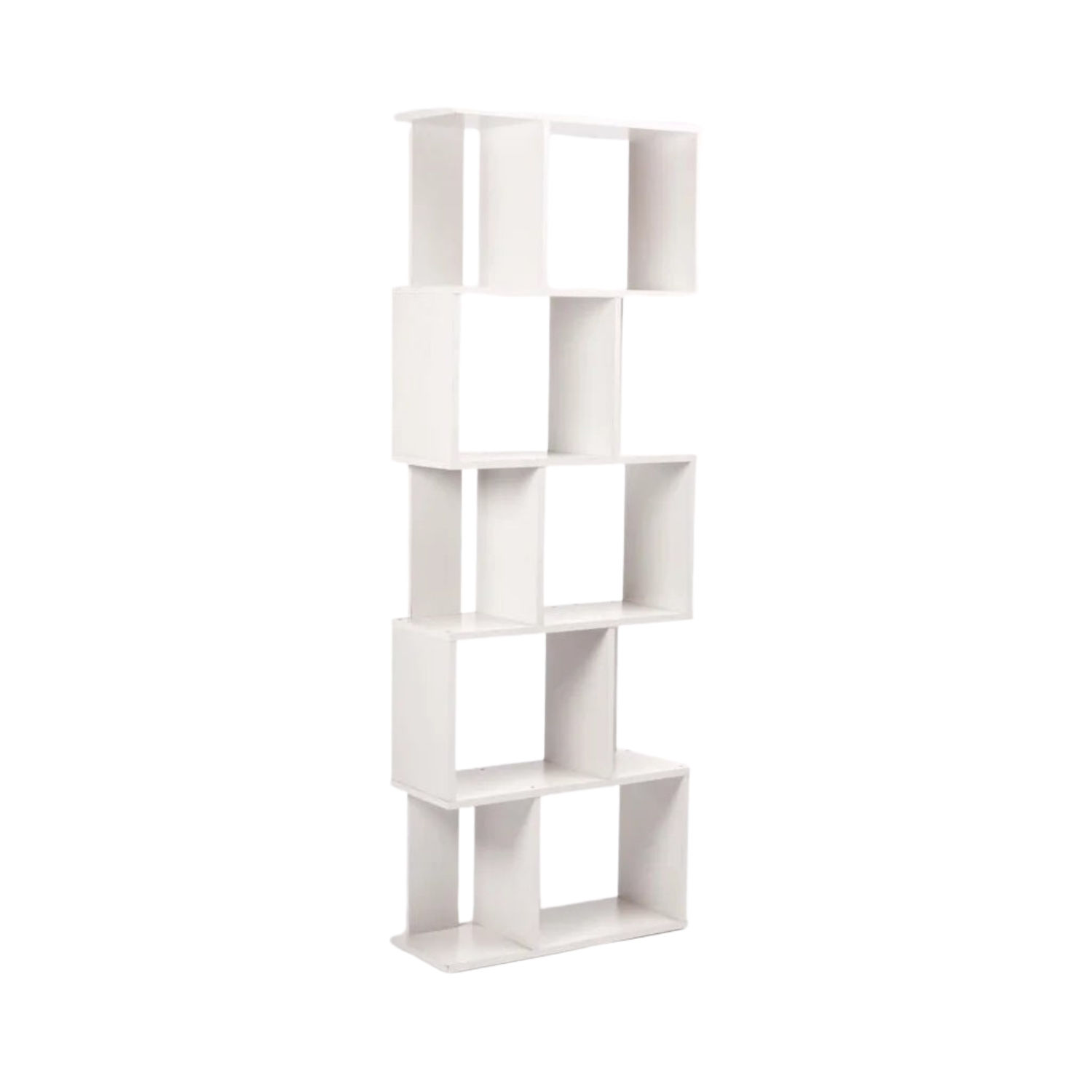 White 5 Shelf Storage Unit