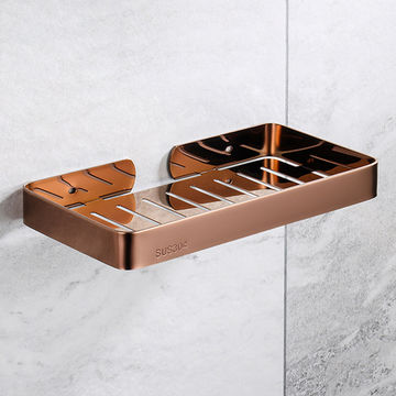 Soap Dish/Holder/Shower Shelf - Rose Gold - 230 cm R06