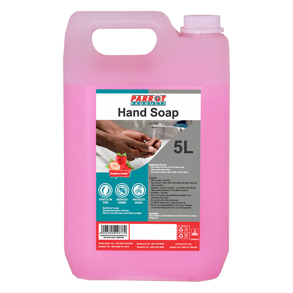 Janitorial Hand Soap Strawberry 5 Litre