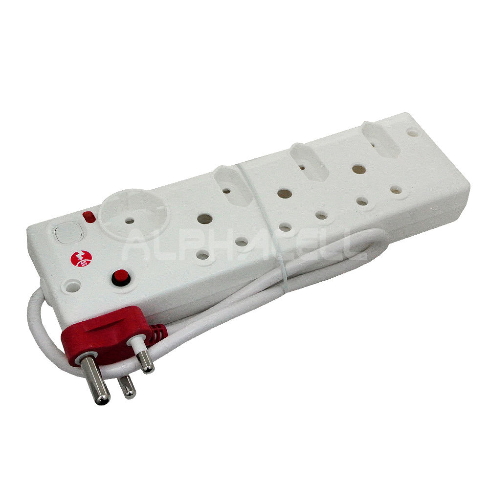 MULTIPLUG - 7 WAY WITH 1 SWITCH SURGE