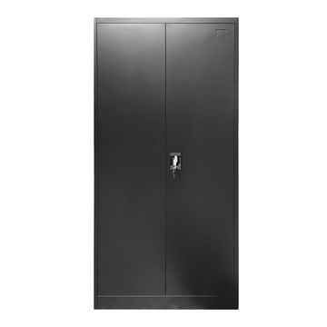 TitanLocker 2 Door Cupboard - Black - Fine Living