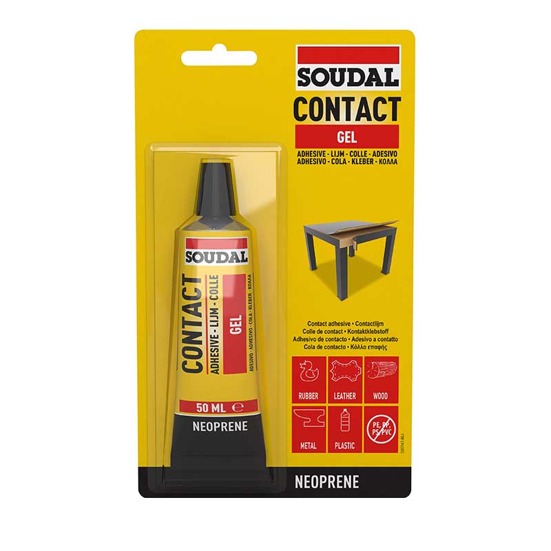 SOUDAL Contact Adhesive Gel Blister 50ml